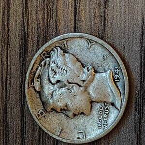Vintage 1941 Mercury Dime